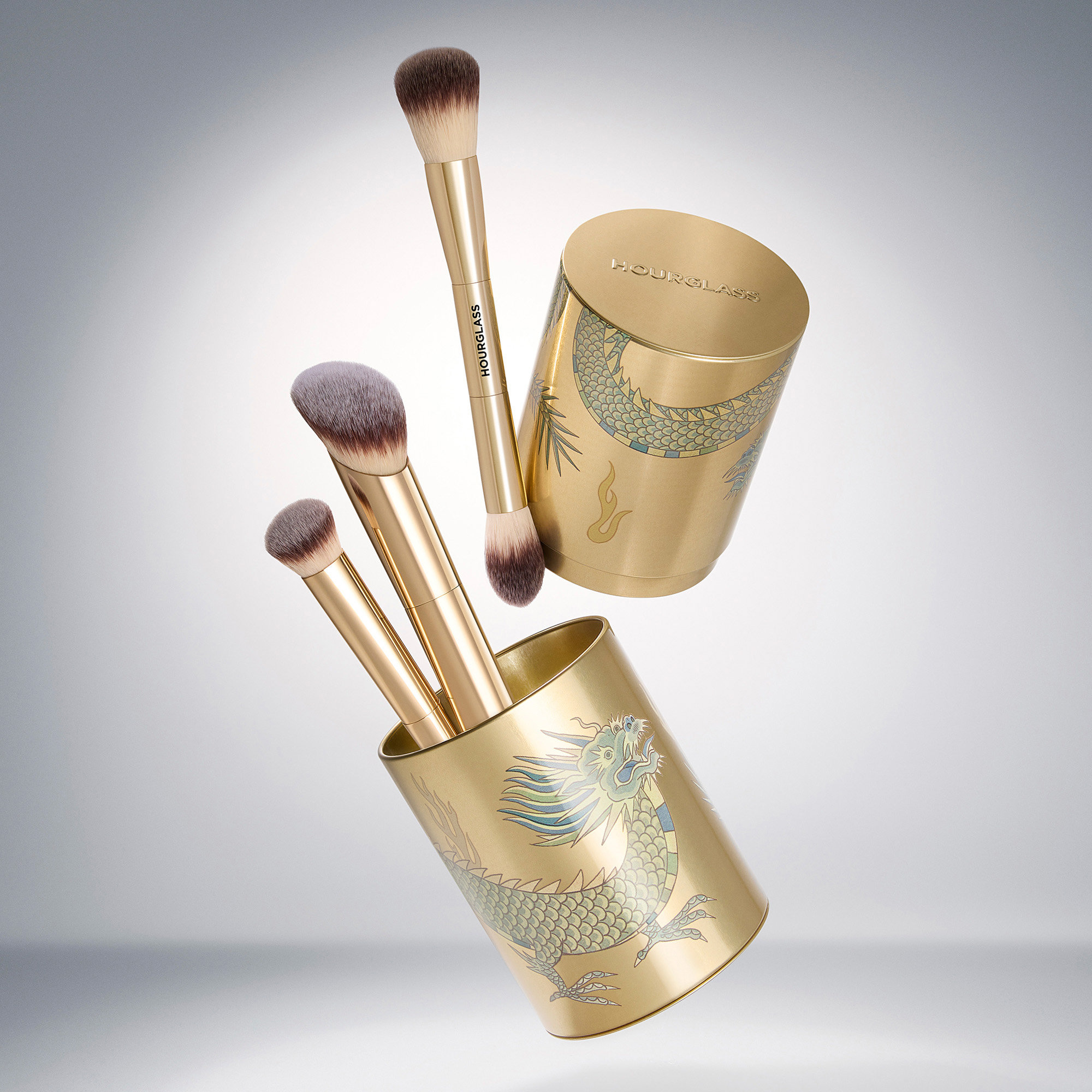 Hourglass Complexion Essentials Brush Set – Dragon