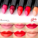 Rimmel London Kate Moss Lipstick Swatches