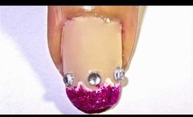 Glitter tip nailart tutorial.... :-)