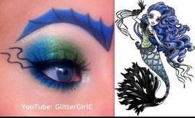 Monster High's Sirena von Boo Makeup Tutorial