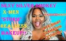 MiaBrownBeauty | Sexy Silver Smokey X-Men Storm Realness!!
