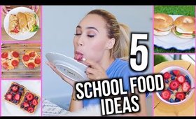 5 Easy and Cheap DIY Breakfast & Lunch Ideas for Back To School!