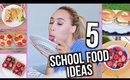5 Easy and Cheap DIY Breakfast & Lunch Ideas for Back To School!