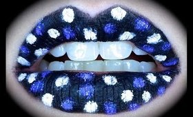 Gum Drop Polka Dot Lip Art Tutorial ft Eye Kandy & Lime Crime