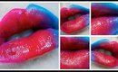 Wicked Wednesday: Rainbow Rose Ombre Lips Tutorial
