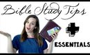 Bible Study Tips & Essentials
