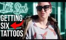 Getting Six Tattoos in One Day | My New Ink!