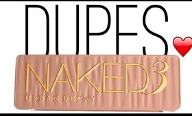 NAKED 3 Palette Dupes ♡ NAKED, NAKED2 & more!