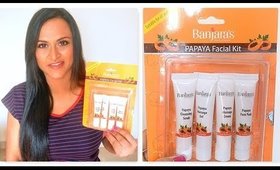 Banjaras Papaya Facial Kit Review & Demo | CheezzMakeup