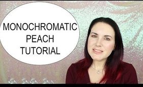 Get Ready With Me Monochromatic Peach Tutorial with Makeup Geek & Urban Decay @phyrra