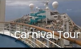 CARNIVAL CRUISE SHIP TOUR and REVIEW! VLOG and virtual tour of the Carnival Inspiration!!! ♥ ♥