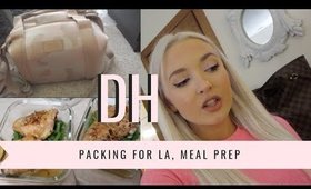 DAILY HAYLEY | Packing for LA, Clean Meal Prep