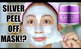 SILVER PEELING MASK! GLAM GLOW GRAVITYMUD FIRMING TREATMENT MASK!