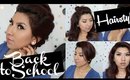 BACK TO SCHOOL HAIRSTYLES | Short Hair | HS & College