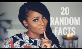 20 RANDOM FACTS ABOUT ME | DIMMA UMEH