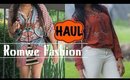HAUL: Romwe Fashion (Southwest, Denim & Shift Dress Trends + Try Ons)