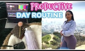Day In The Life Vlog / Productive Day Routine As Full-Time YouTuber