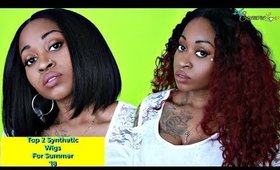 TOP TWO SYNTHETIC WIGS FOR SUMMER 2018 ☆