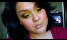 NYX gold Glitter