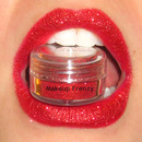 Valentines Red Glitter Lips!