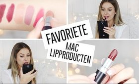 Favoriete MAC lipsticks & swatches!