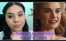 Cinderella Inspired Makeup + Hair!! (Drugstore + High-end)