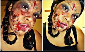 Halloween Makeup Tutorial | Inspired by The Walking Dead Zombie