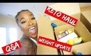 NETRITION KETO LOW CARB HAUL | Q&A | HOW MUCH WEIGHT HAVE I LOST ON KETO