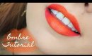 Orange Ombre Lip | Danielle Scott
