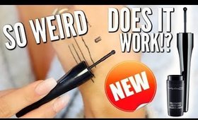 NEW MAC ROLLER WHEEL LIQUID LINER! SO WEIRD! HIT OR MISS?! | Casey Holmes