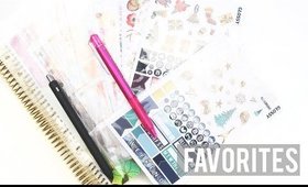 SEPTEMBER PLANNER FAVORITES