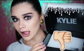 KYLIE  Kyshadow Holiday Palette and Cream shadow  tutorial and review