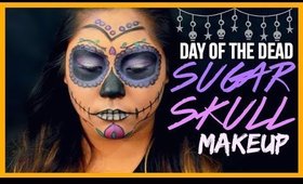Day of the Dead: Sugar Skull Makeup | Halloween Tutorial