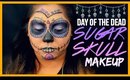 Day of the Dead: Sugar Skull Makeup | Halloween Tutorial