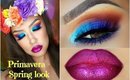 Colores de Primavera maquillaje / Colorful Spring Makeup tutorial | auroramakeup