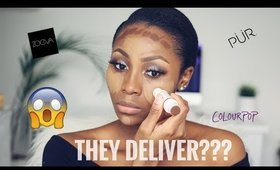 THEY DELIVER TO AFRICA?? FIRST IMPRESSIONS MAKEUP TUTORIAL | DIMMA UMEH