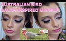 AUSTRALIAN BIRD GALAH INSPIRED MAKEUP (pink grey dramatic look)