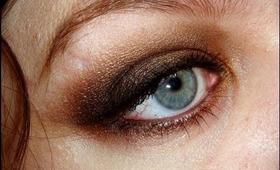 Bronze Smokey Eyes - Makeup Tutorial.