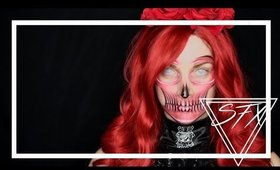 Neon Halloween Skull | Makeup Tutorial |