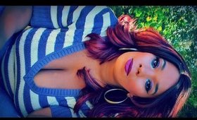 70s 80s Catliner Inspired Makeup Tutorial ;) Dark  Lips  Media ;)