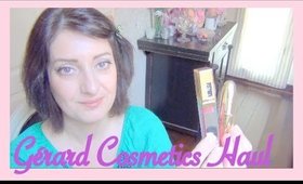 Gerard Cosmetics Haul/Miss Coquelicot-Beauty Over 40