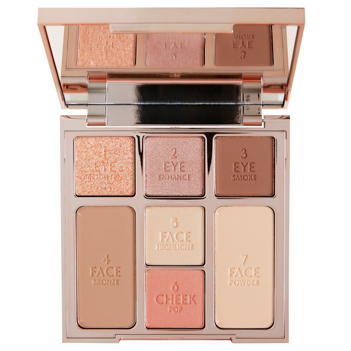 Charlotte Tilbury Instant Look of Love In A Palette Pretty Blushed Beauty alternative view 1 - product swatch.