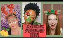 Ugly Christmas Sweater Makeup Collab with Mollie and Me & Rae Young