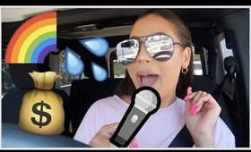 CAR KARAOKE IN THE JEEP WRANGLER *MY SUMMER PLAYLIST*