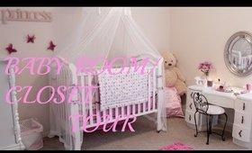 BABY ROOM ღ CLOSET TOUR ღ MAKEUP