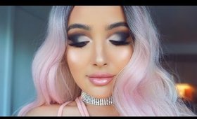 Cotton Candy Smokey Eye using Kathleen Lights X Morphe Palette