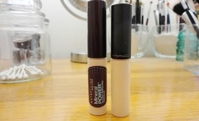 Splurge or Save? MAC Select Moisture Cover Concealer vs Maybelline Mineral Power Concealer