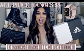 BEST CHRISTMAS GIFTS FOR HER 2017: ALL PRICE RANGES: APPLE WATCH, ADIDAS, PRADA, & MORE