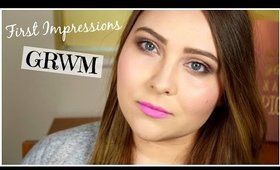 First Impressions Get Ready with Me: Makeup Revolution & Freedom Makeup