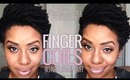How to Finger Coil on 4C Natural Hair | Transitioning Hairstyle w/ Entwine Couture